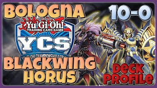 NEW 1 BEST BLACKWING DECK PROFILE  YCS BOLOGNA  SPLITTLE KNIGHT WINNER [upl. by Stanislaw]