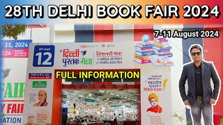 Delhi book Fair 2024  Delhi book fair pragati maidan  Stationary fair 2024 [upl. by Saihttam706]