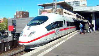 Fernverkehr in Essen Hbf am 160414 [upl. by Dnalyr]