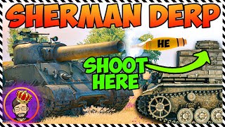 M4A3 Sherman 105 Derp in Enlisted • Tunisia Bully • MeAdmiralStarks [upl. by Colas]