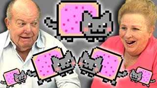 ELDERS REACT TO NYAN CAT [upl. by Compton]