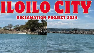 Iloilo City Reclamation Project 2024 along RIZAL ESTANZUELA AND RIZAL PALAPALA [upl. by Jolee]