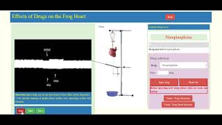 Effect of Different Drugs on Frog Heart BPharm 5th Sem practical on Ex pharm softwarrepharm [upl. by Anirbes523]