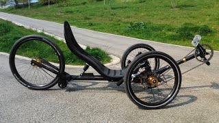 Homemade Carbon Fibre Recumbent Trike [upl. by Parish]