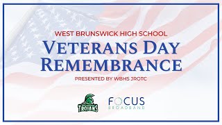 West Brunswick High School Veterans Day Remembrance 2024 [upl. by Minerva425]