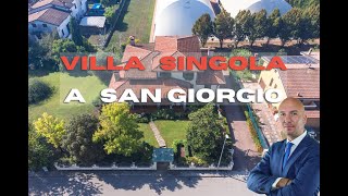 Villa singola con giardino in vendita a San Giorgio Bigarello Mantova [upl. by Elenahc]