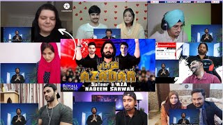 Reaction on Azadar  Nadeem Sarwar  Mix Reaction on Azadar  Indian React to Noha  Azadar Hussain [upl. by Nonna]