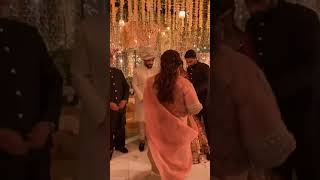 Arisha amp Fahad Barat Ceremony  Pakistani Royal Wedding 💕 shorts barat wedding [upl. by Doubler]