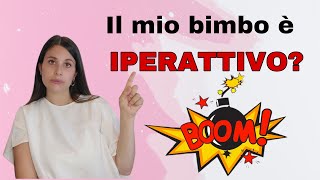 BAMBINO IPERATTIVO e ADHD Riconoscere i sintomi iperattività bambini precocemente [upl. by Cnut]