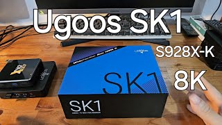 Review Ugoos SK1 Android TV Box 8K Amlogic S928XK Dolby Vision Atmos DTSHD [upl. by Lehman]