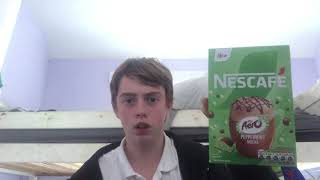 Coffee review trying nescafe aero peppermint mocha [upl. by Drusilla]