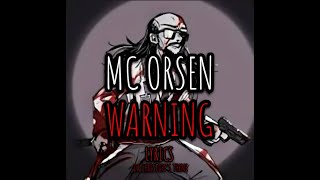 MC ORSEN  WARNING Dr Christoffs theme  ♪LYRICS ♪ [upl. by Leuamme]