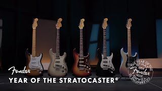 Exploring the 70th Anniversary Stratocasters  Year of the Strat  Fender [upl. by Ddat]