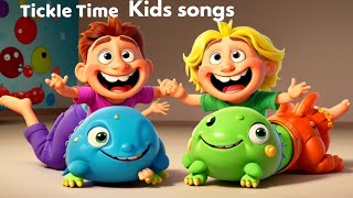 Tickle Time kids songsNursery rhymes Enjoysongskids [upl. by Roselle]