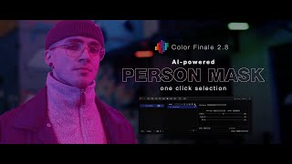 New AIpowered person mask for Color Finale 2 Pro in the 28 update [upl. by Kim705]