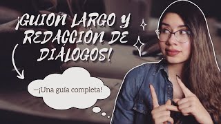 Aprende a usar el GUION DE DIÁLOGO ✍🏻  Con ejemplos prácticos  Arcades Books [upl. by Rondon858]