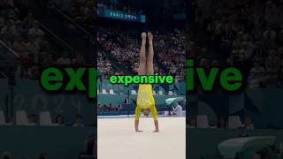 Is this the most expensive sport👀🤸‍♀️ gymnastics simonebiles gymnast olympics [upl. by Ahsiek]