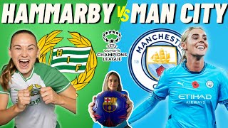 HAMMARBY vs MANCHESTER CITY 🎙️ COMENTARIOS EN VIVO ⚽ CHAMPIONS LEAGUE Fase de Grupos J 4 [upl. by Akemor]