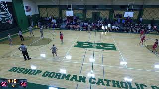 Bishop Gorman vs Yavneh Academy High Varsity Mens Basketball [upl. by Fay648]