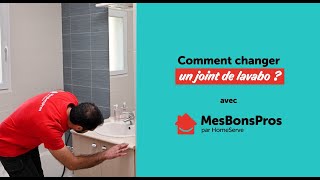 Comment changer un joint de lavabo   Le Tuto Maison Relax [upl. by Auginahs453]