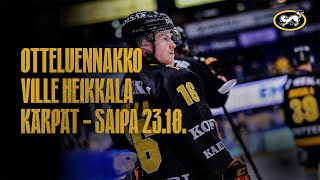 Otteluennakko  Ville Heikkala  Kärpät  SaiPa 2310 [upl. by Gwendolen227]