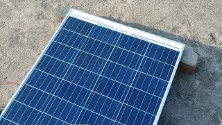 100 watt mono solar panel setup with 40 ah 12 v battery [upl. by Archy]