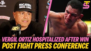 Vergil Ortiz HOSPITALIZED after majority decision win over Serhii Bohachuk [upl. by Philipson]