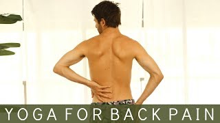 Yoga For Back Pain  Tim Senesi Yoga [upl. by Yazbak165]