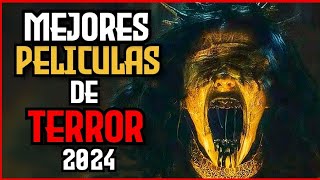 TOP 5 BRUTALES PELICULAS MAS ATERRADORAS DEL 2024 [upl. by Wertheimer284]