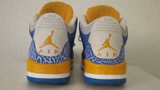 Jordan 3 Midsole Repaint Tips  Tricks [upl. by Atalee646]