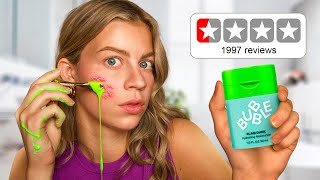 RATING POPULAR SKINCARE PRODUCTS shocking results [upl. by Lai]