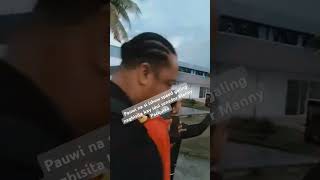 Pauwi na si ishow speed galing nagbisita kay idol senador Manny Pacquiao [upl. by Enaenaj]