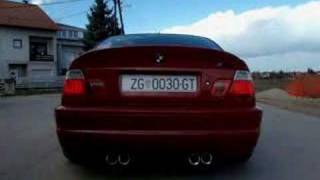 SKN E46 M3 Milltek catback [upl. by Dnomra]