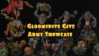 Squigmania Unleashed Gloomspite Gitz Army Showcase  A Spectacular Display of Squigs [upl. by Inalaehak697]