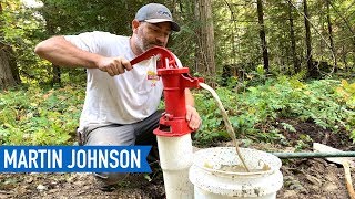 DIY Water Well Drilling RESULTS  Off Grid Cabin Build 28 [upl. by Boleyn18]