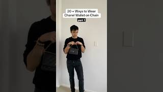 20 Ways to WearStyle The Chanel Wallet On Chain Bag  Most Versatile Workhorse Bag  Part 1 [upl. by Eisseb]