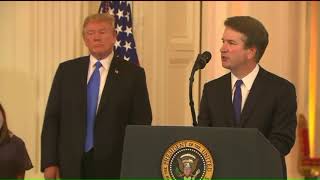 Trump nominates Brett Kavanaugh to Supreme Court [upl. by Nalid653]