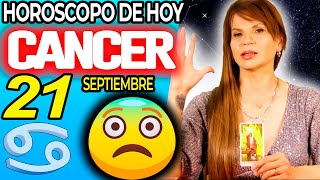 𝐃𝐈𝐎𝐒☢️𝐋𝐀 𝐏𝐑𝐈𝐌𝐄𝐑𝐀 𝐂𝐀𝐑𝐓𝐀 𝐂𝐀𝐒𝐈 𝐌𝐄 𝐃𝐄𝐒𝐌𝐀𝐘𝐎😨 MONHI 🔮 Horoscopo de hoy CANCER 21 DE SEPTIEMBRE 2023 ❤️ [upl. by Goldston]