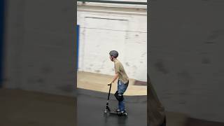 Kickless unless kickless🧘 viral skatepark scootering [upl. by Mini]