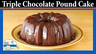 How to bake a Triple Chocolate Pound Cake [upl. by Deana]