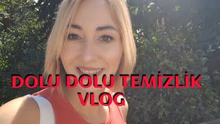 TEMİZLİK VLOG 🪣🧹🧺 DOLU DOLU CAM KAPI SİLME [upl. by Anaoj]