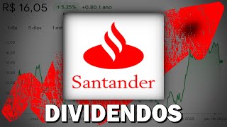 SANB4 SANTANDER ANUNCIA DIVIDENDOS EM 2024 VALE A PENA INVESTIR EM BANCO SANTANDER [upl. by Eanram479]