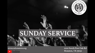 SUNDAY SERVICE  Christian Assembly of Houston  LIVE [upl. by Niad]