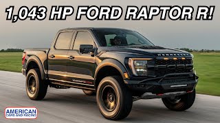 The Hennessey VelociRaptoR 1000 Is A 1043 HP Pickup [upl. by Idaline]