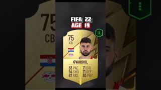 Gvardiol card evolution from FIFA 21 to FC 25 [upl. by Halfdan840]