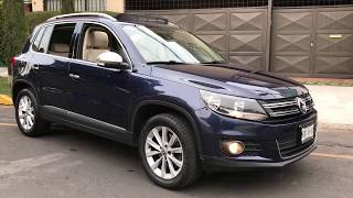 VOLKSWAGEN TIGUAN 2015 TRACK amp FUN PIEL QUEMACOCOS 20 TURBO DSG AUTO SAVE MEXICO [upl. by Adnesor]