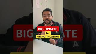 Big update of RBI Grade B 2024 Notification  rbi rbigradeb notification adda247regulatorybodies [upl. by Felipa558]