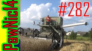 Koszenie pszenicy ozimej Claas Matador Gigant  Życie zwyczajnego rolnika 282 [upl. by Aramoy]