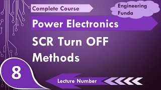 Turn OFF Methods of SCR  Commutation Methods of SCR in Power Electronics by Engineering Funda [upl. by Milissa]