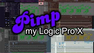 Pimp My Logic Pro X  with Creationauts LPX Colorizer [upl. by Akinahc]